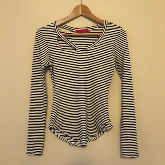 n:Philanthropy Gavin Cutout Long-Sleeve T-Shirt - Picture 1 of 8